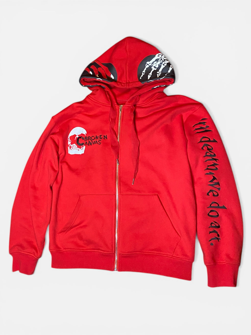 Broken Canvas heavy weight zip up