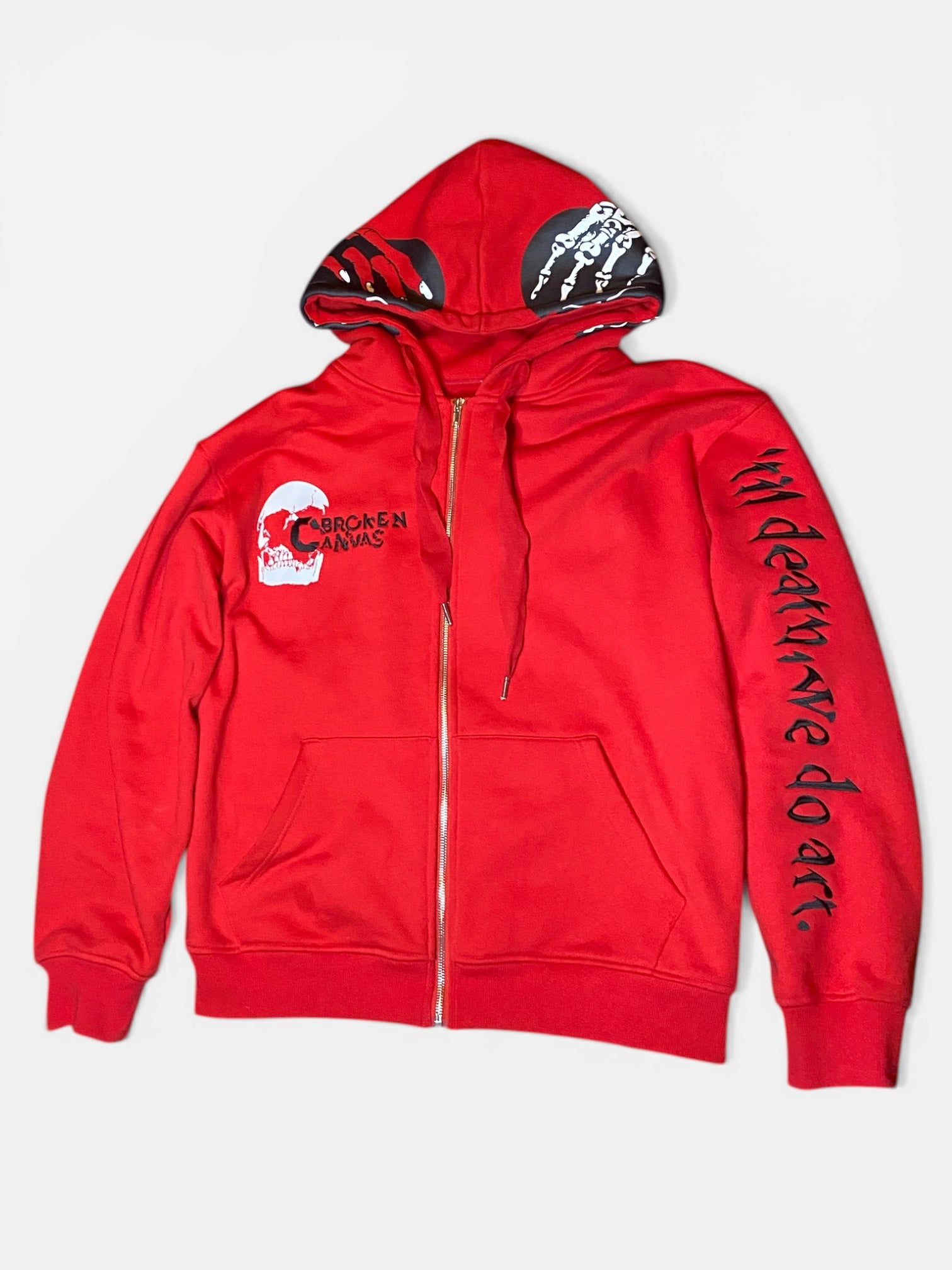 Broken Canvas heavy weight zip up